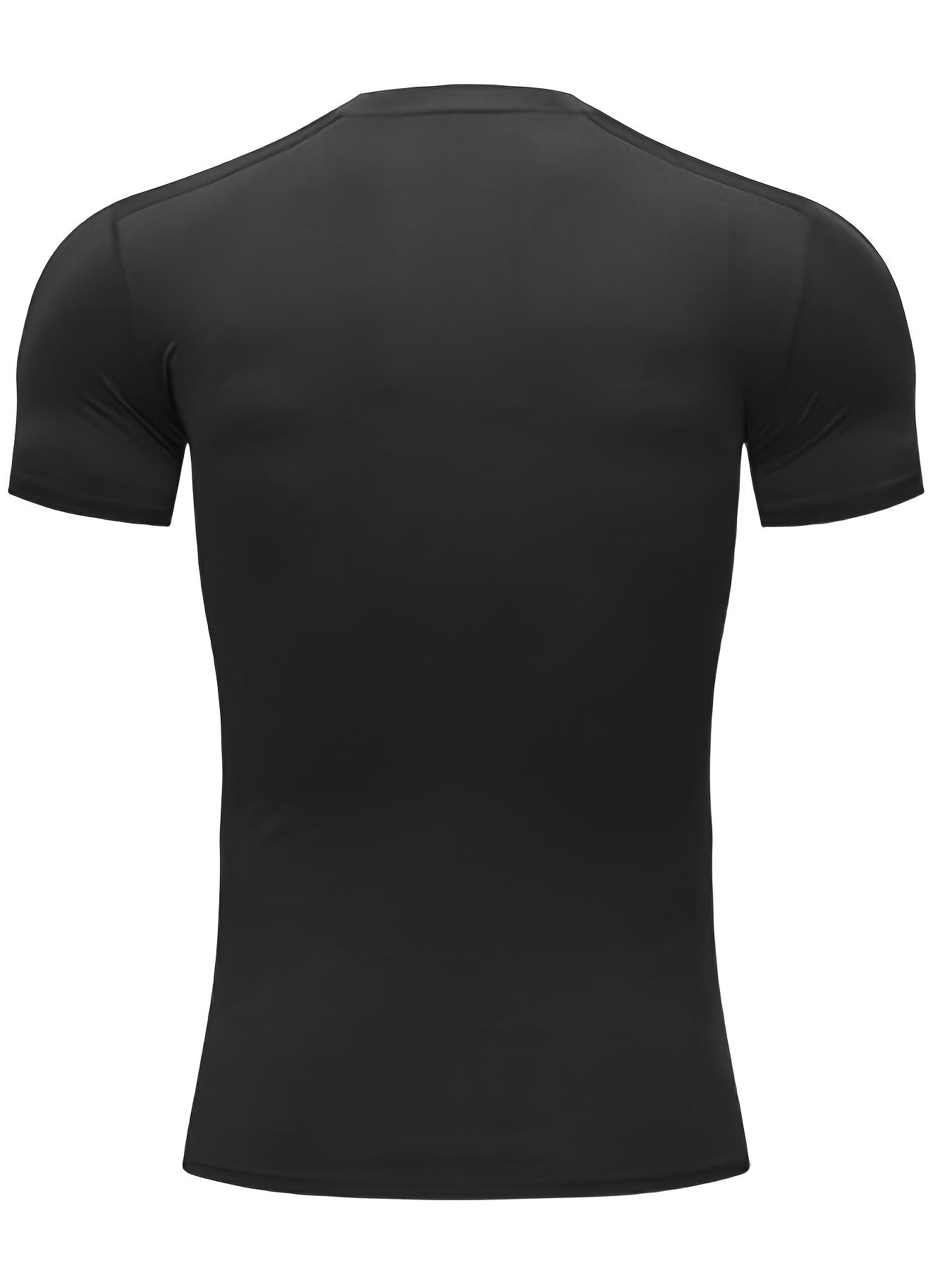 Men's Compression Sports Fitness Training Short Sleeve Shirt | Slim Fit