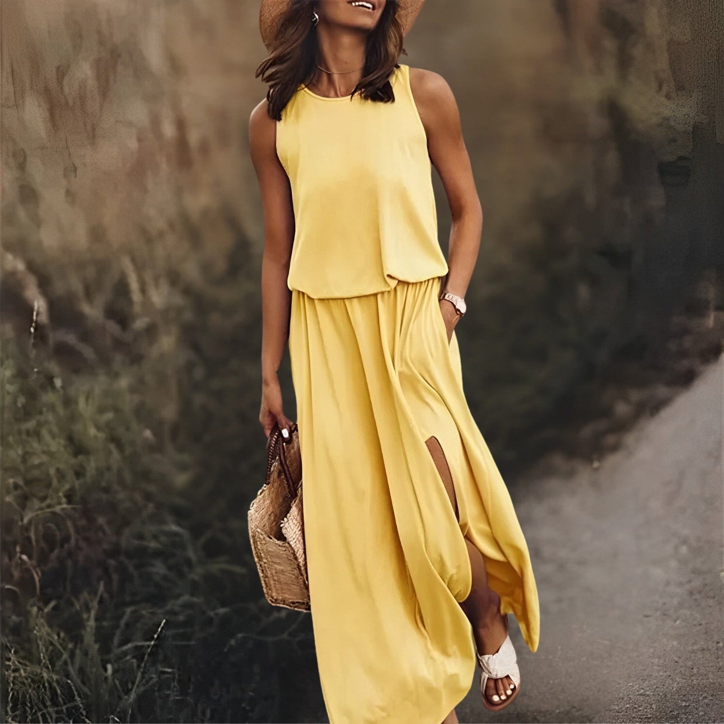 Heather | Moderne buntes Damenkleid 4