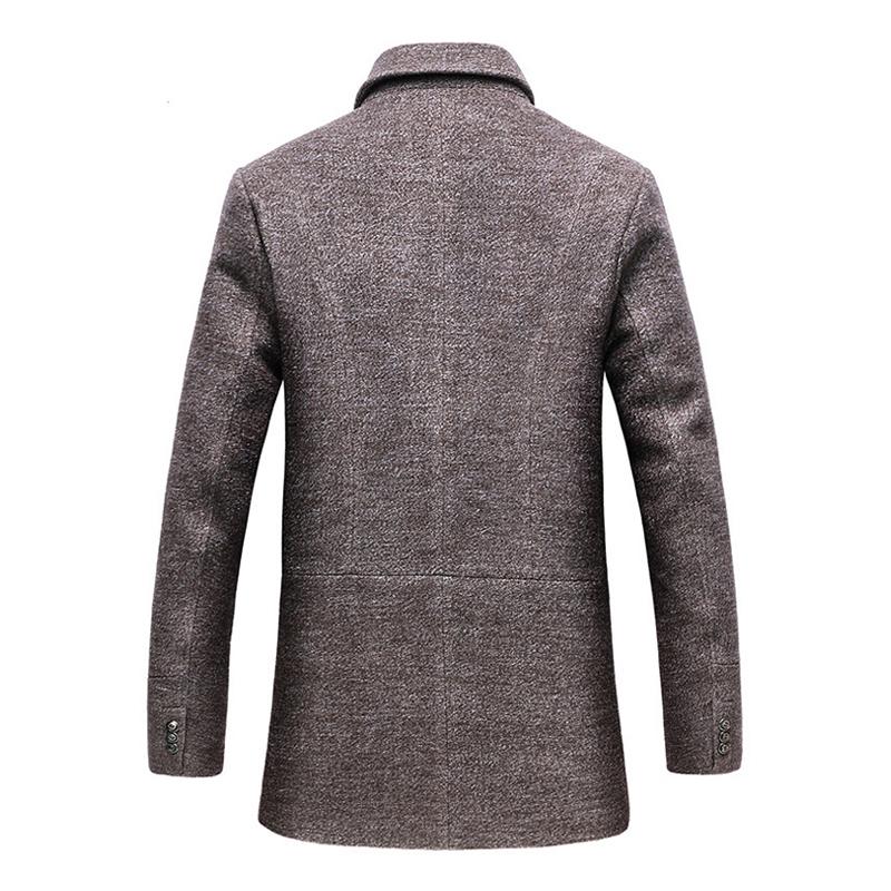 Lorenzo West Royal Mantel aus Wollmischung