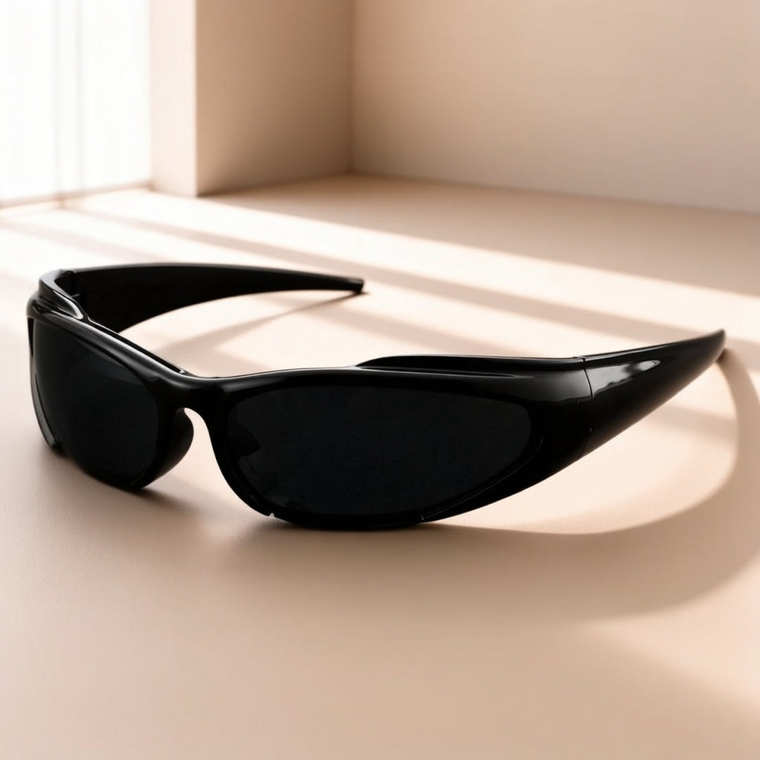 Men's Sunglasses | Slim Wraparound Fit | Sporty Frame Design | Casual Outdoor Look