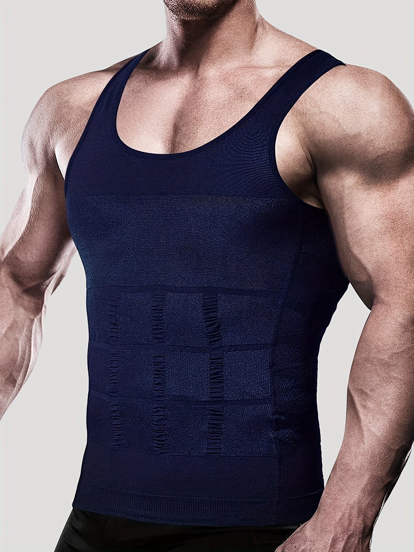 Débardeur de compression homme à coupe ajustée avec effet gainant | Body Shaper
