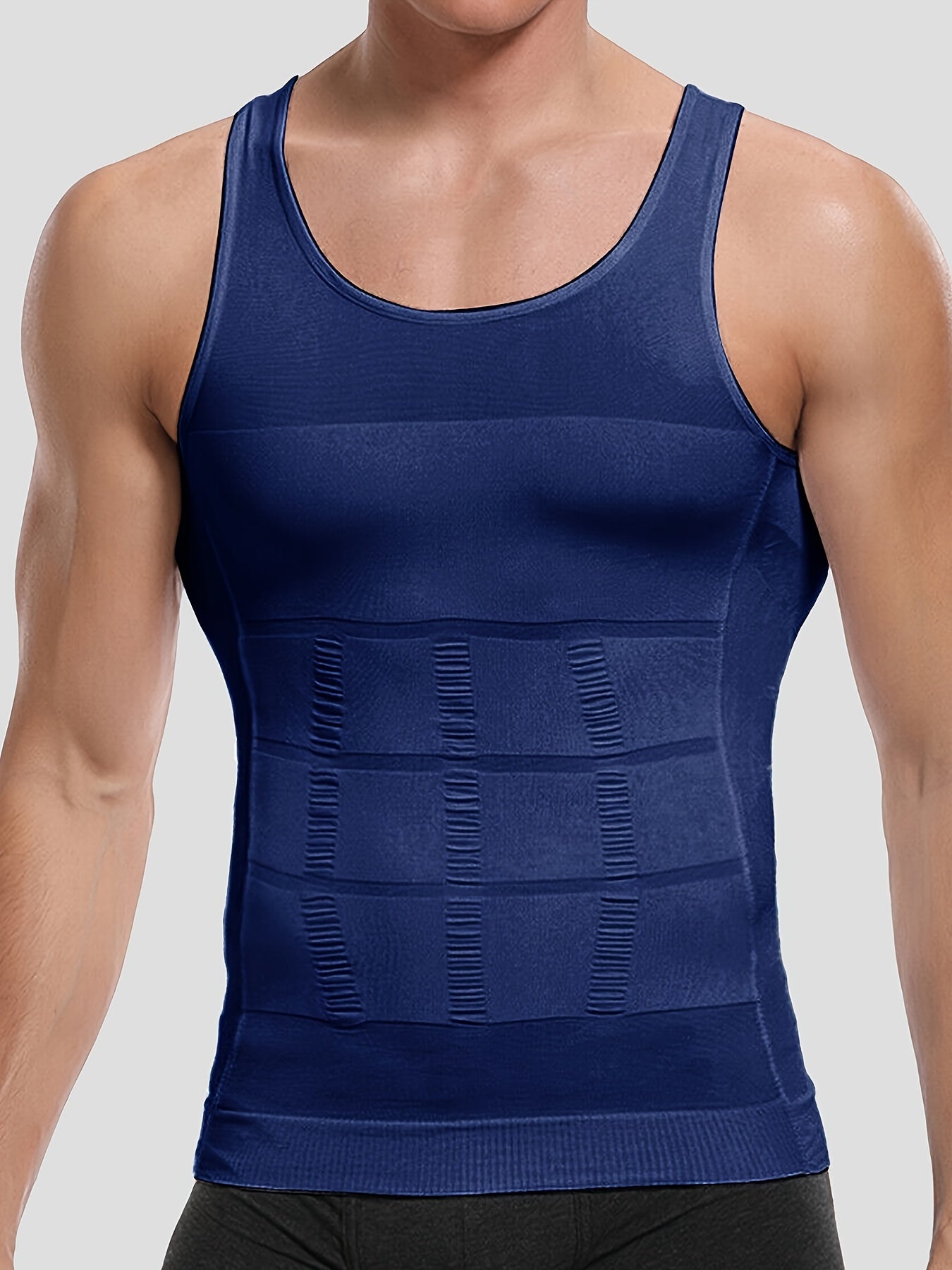 Débardeur de compression homme à coupe ajustée avec effet gainant | Body Shaper