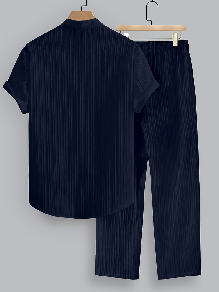Sebastian | Men's Summer Set with Shirt and Pants
