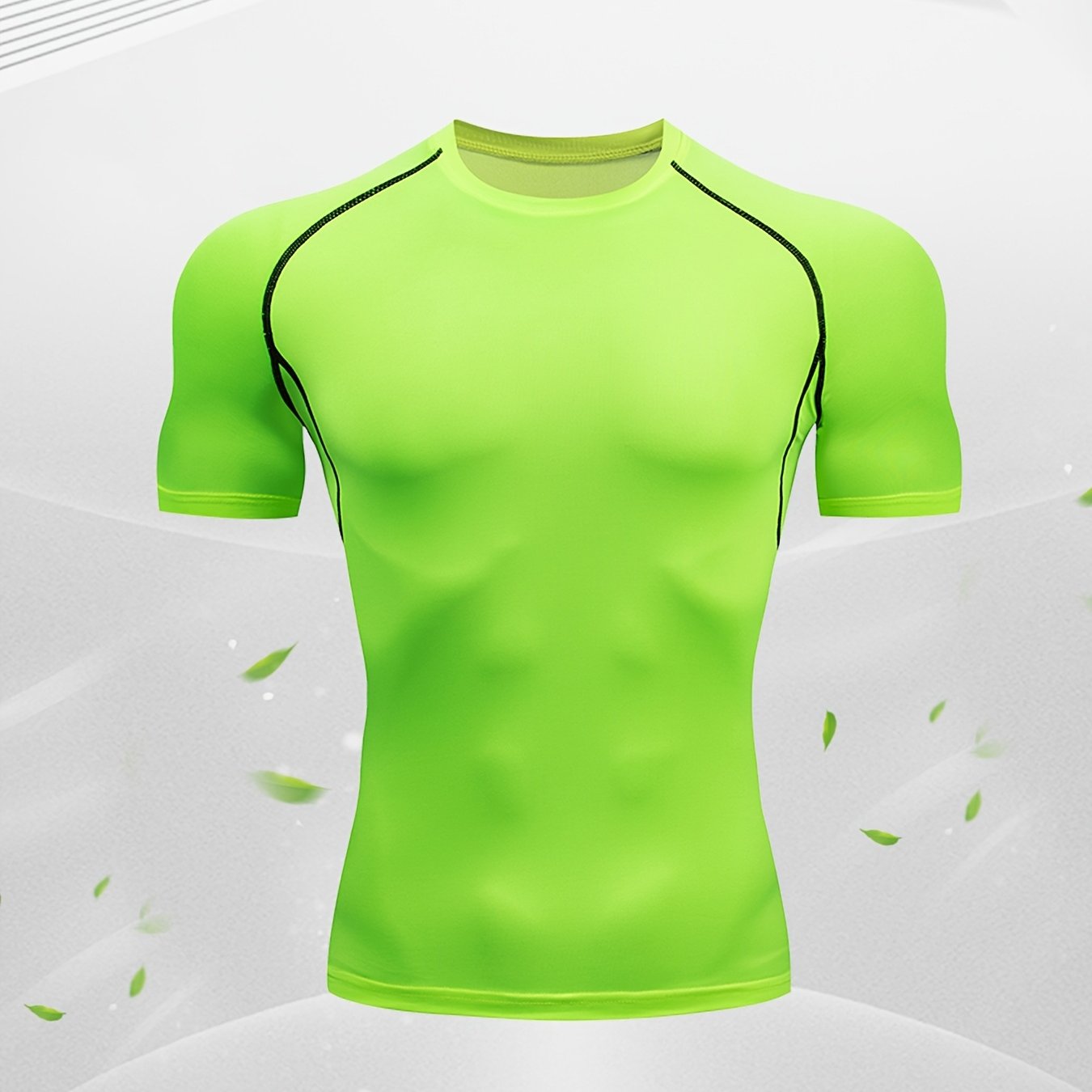 Men's Fitted Short Sleeve T-Shirt | Crew Neck