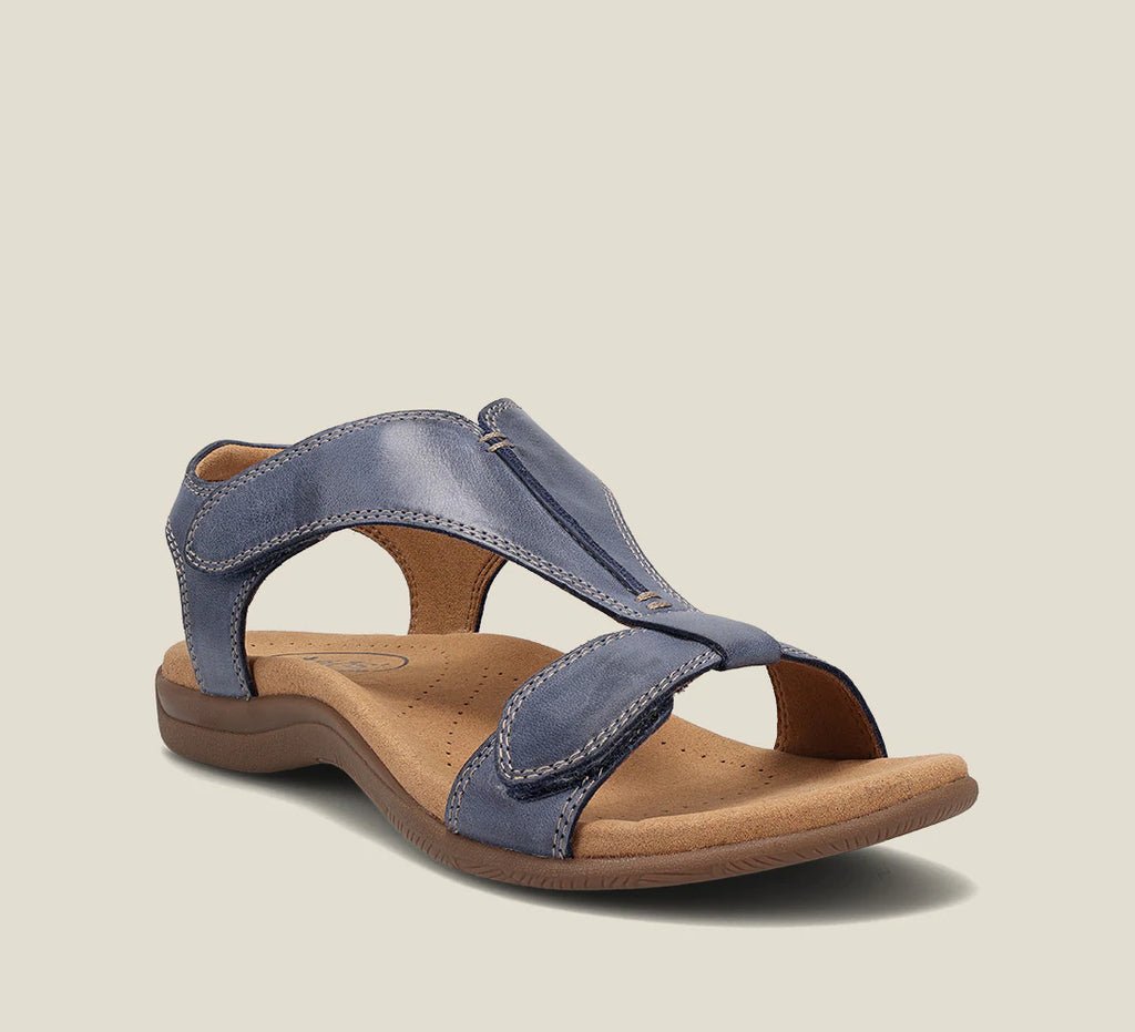 Damen Sandalen mit Offener Spitze und Verstellbaren Riemen | Casual