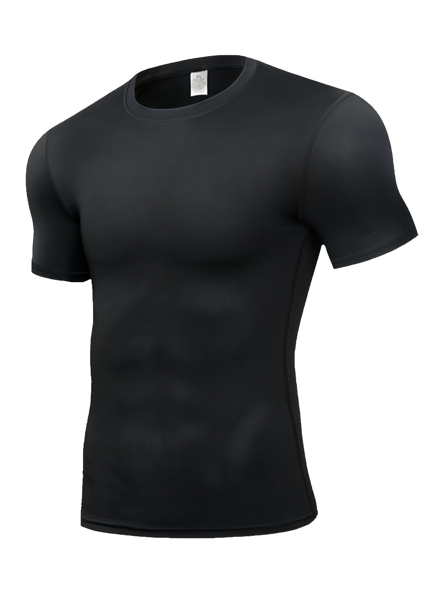 Men's Compression Sports Fitness Training Short Sleeve Shirt | Slim Fit