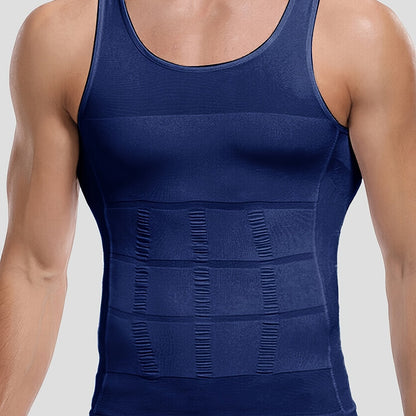 Débardeur de compression homme à coupe ajustée avec effet gainant | Body Shaper