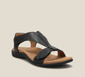 Damen Sandalen mit Offener Spitze und Verstellbaren Riemen | Casual