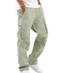 Cargohose für Herren mit geradem Bein | Mehrere Taschen