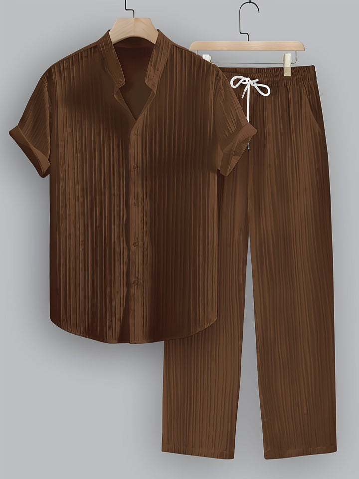 Sebastian | Men's Summer Set with Shirt and Pants