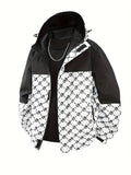 Herren Kapuzenjacke | Reguläre Passform | Windbreaker mit Reissverschluss | Outdoor Freizeitlook