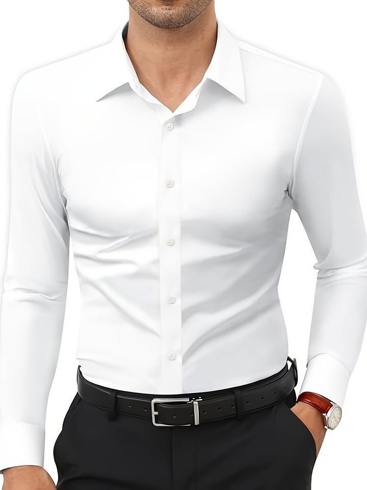 Krystian | Chemise homme slim fit avec fermeture à boutons