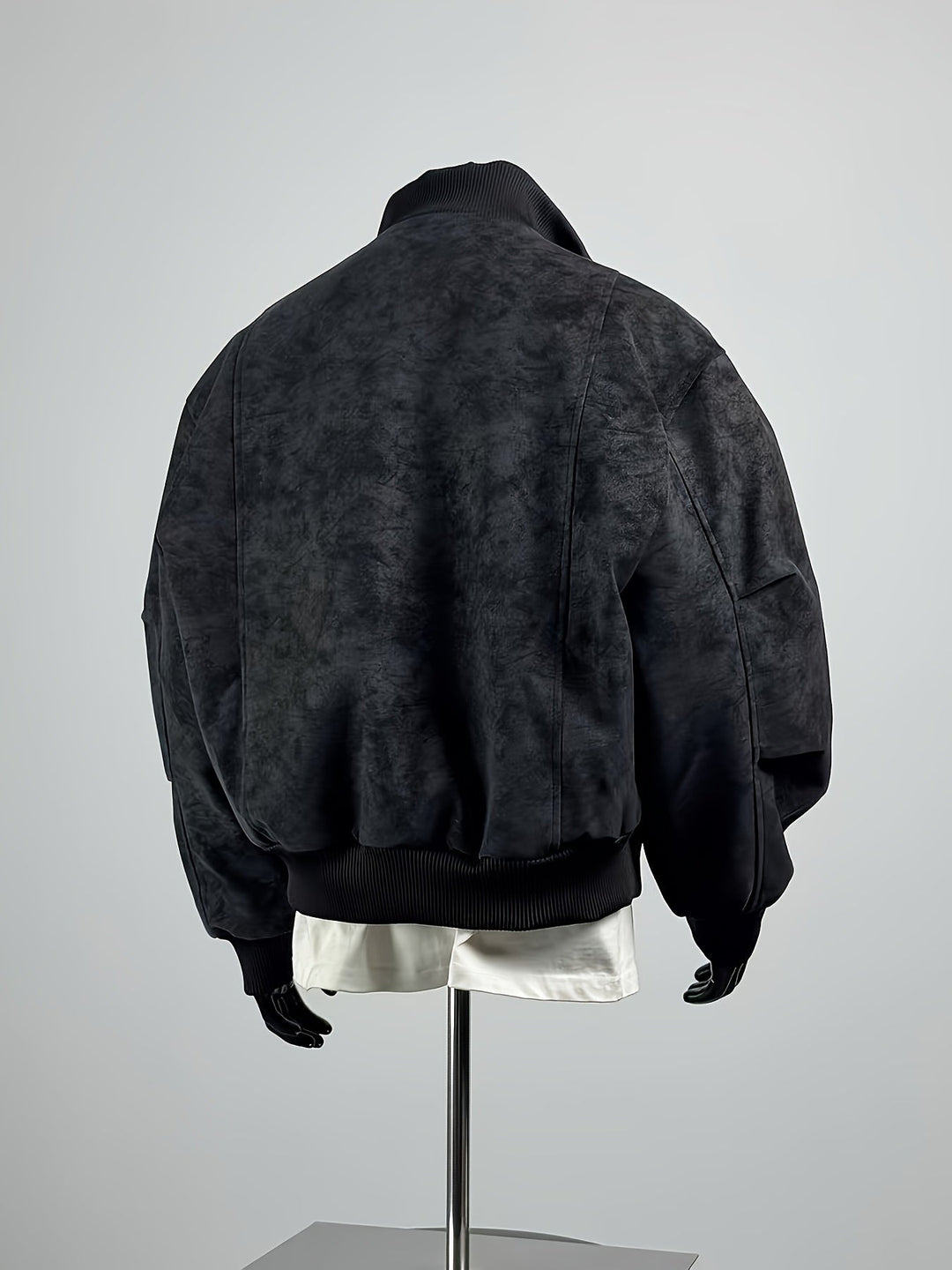 Veste bomber homme | Coupe confortable avec fermeture éclair | Col montant design | Look décontracté streetwear
