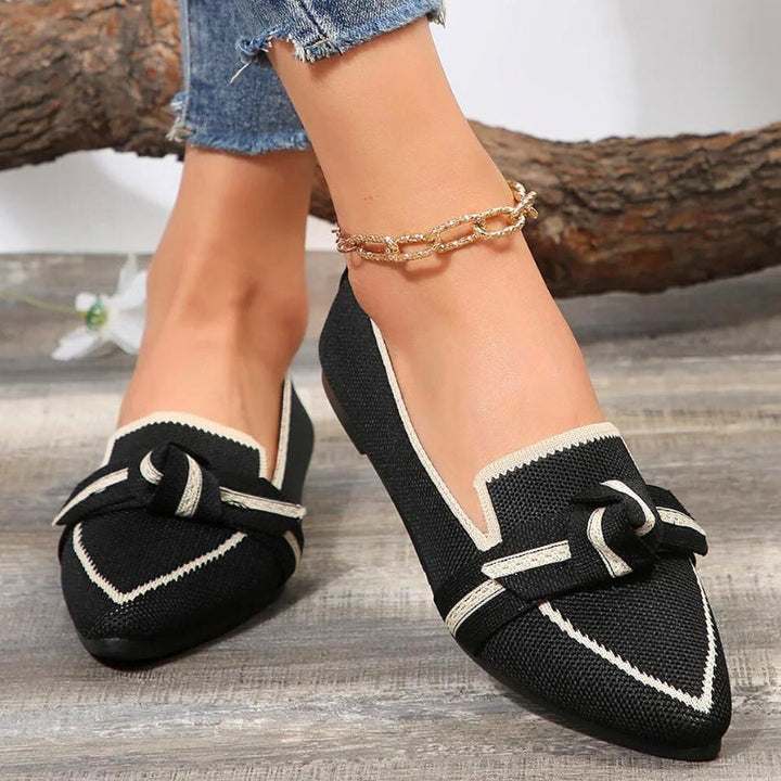 Mocasini slip-on damă cu vârf ascuțit | Minimalist