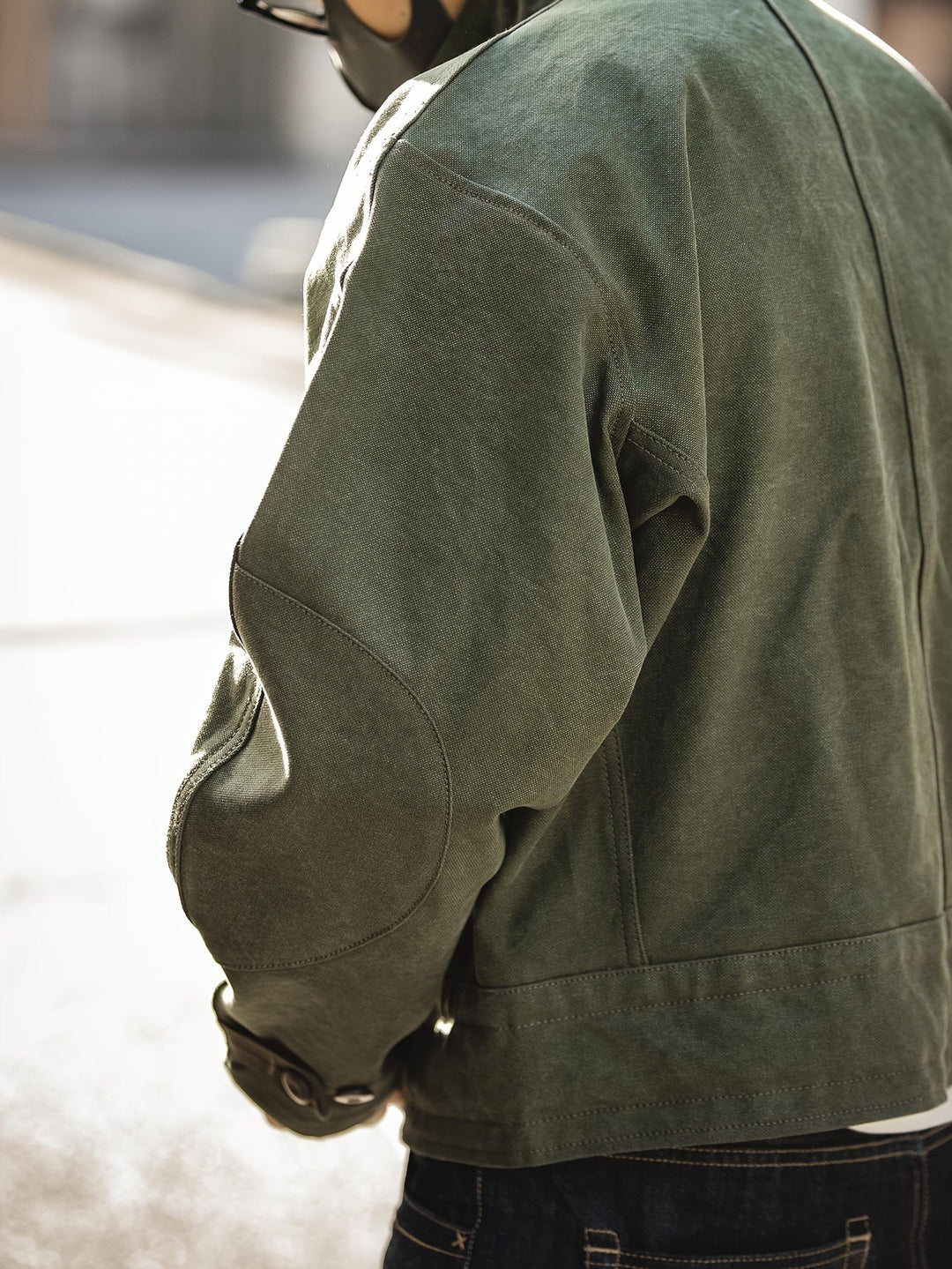 Giacca Utility da uomo | Cappotto corto ispirato al militare | Vestibilità strutturata | Stile casual classico