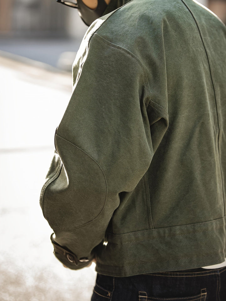 Giacca Utility da uomo | Cappotto corto ispirato al militare | Vestibilità strutturata | Stile casual classico