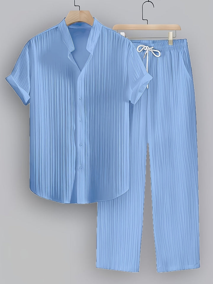Sebastian | Men's Summer Set with Shirt and Pants