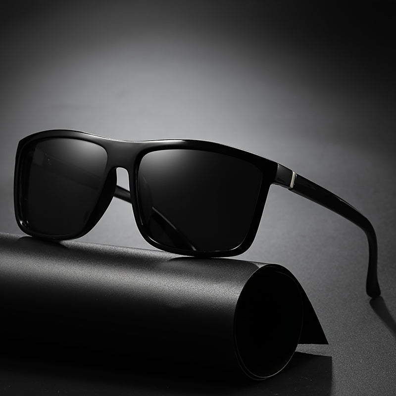Lunettes de soleil mode pour hommes | Silhouette moderne et confort agréable | Protection solaire élégante