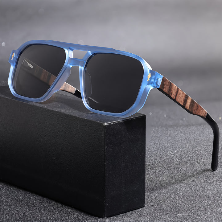 Marco | Quadratische Sonnenbrille mit Etui