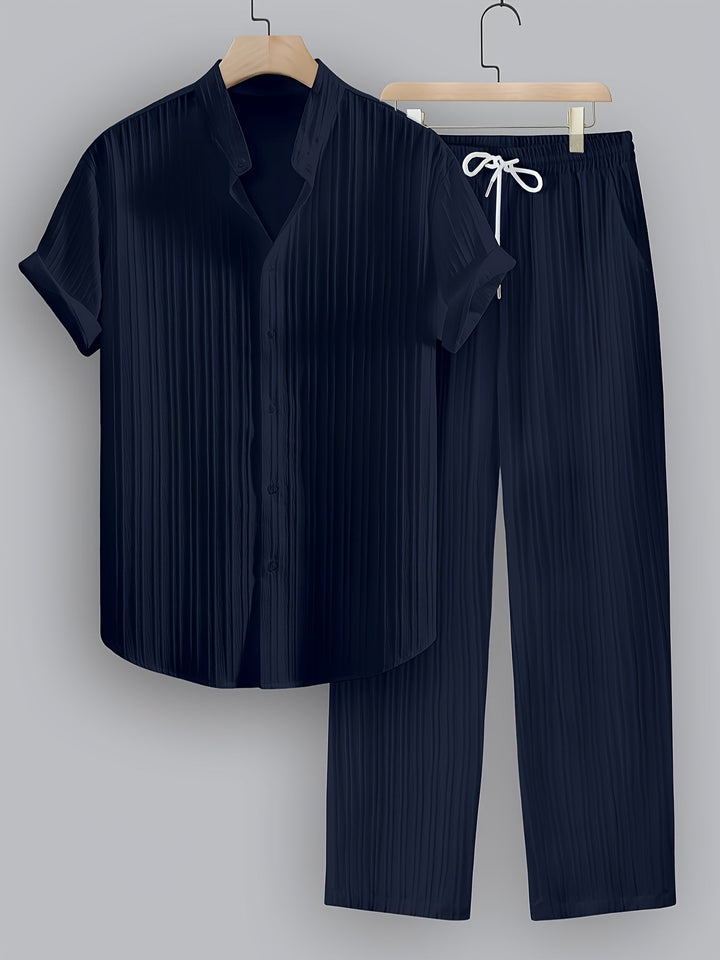 Sebastian | Men's Summer Set with Shirt and Pants