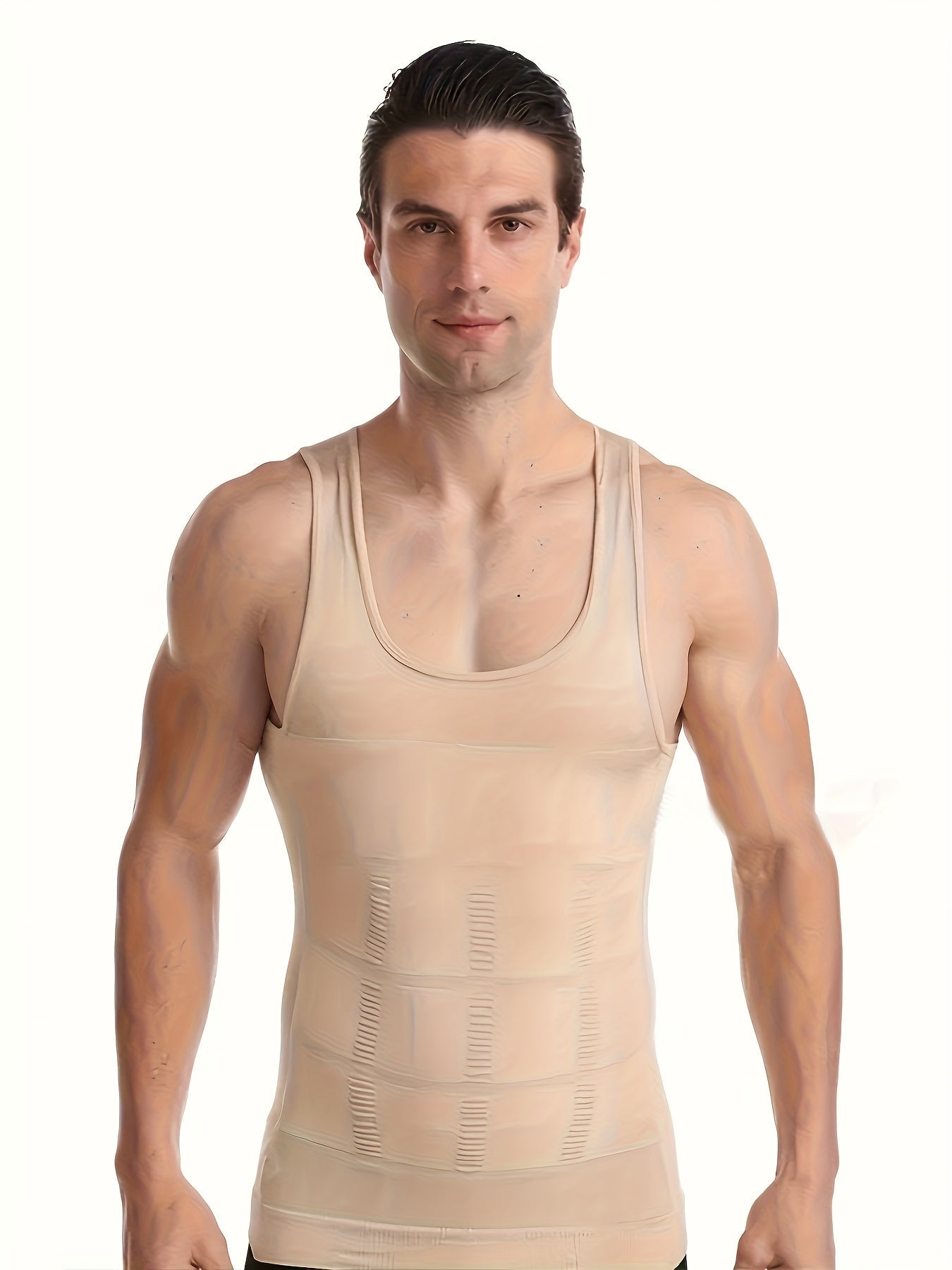 Débardeur de compression homme à coupe ajustée avec effet gainant | Body Shaper