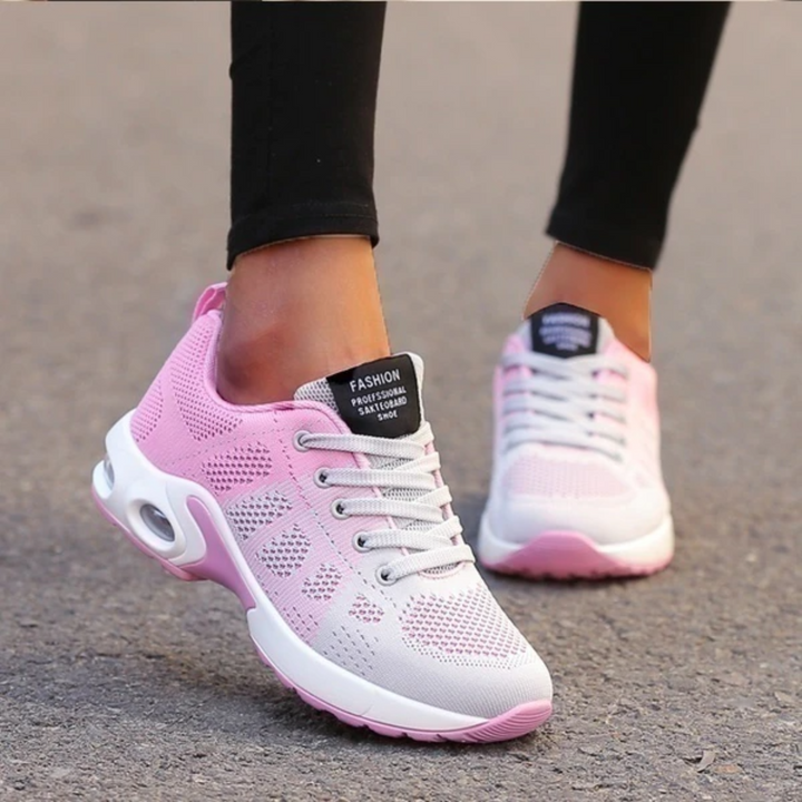 Damskie sportowe sneakersy sznurowane | casual