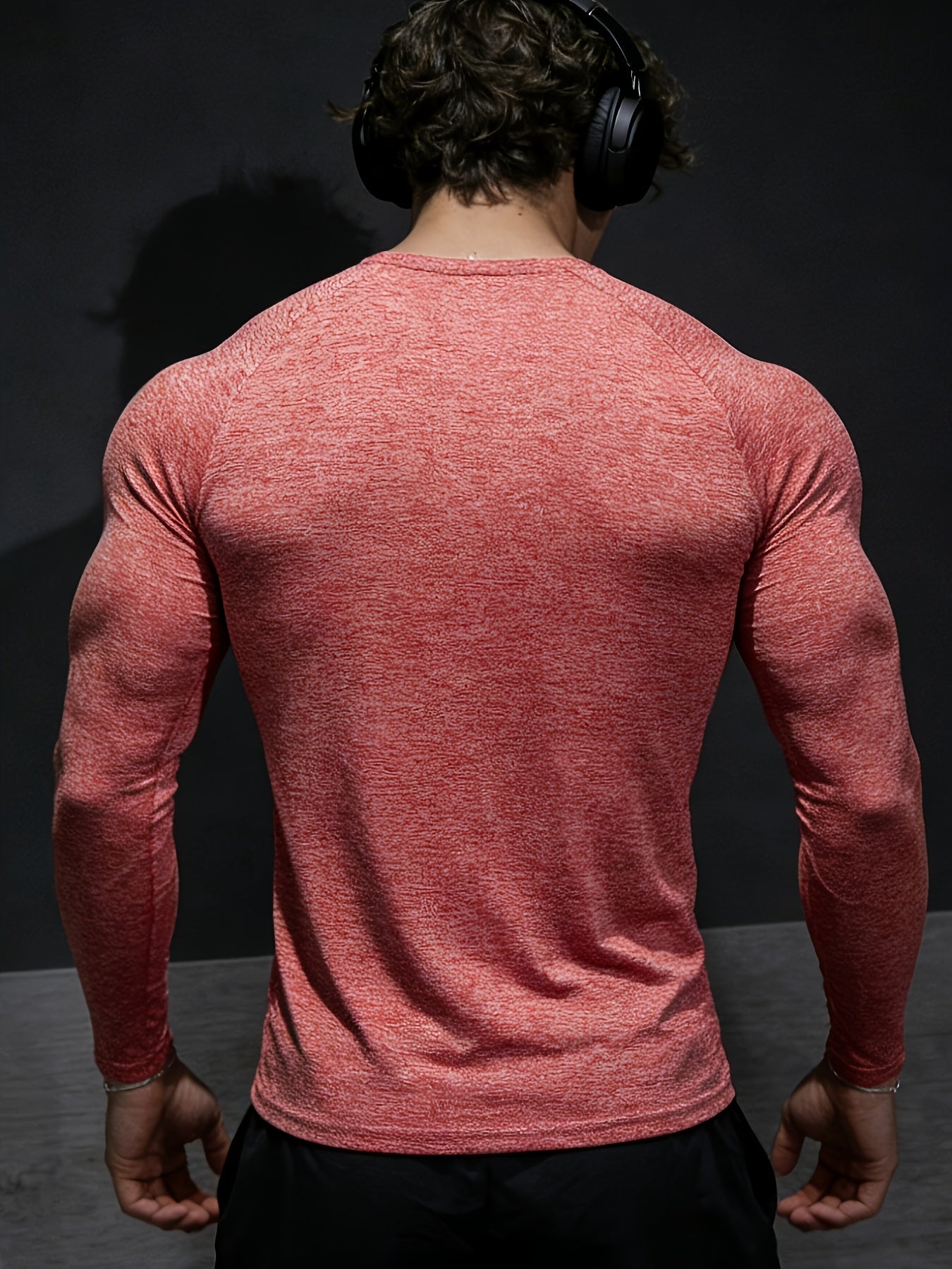 Men's Long Sleeve Compression T-Shirt with Muscle Fit | Gym Wear