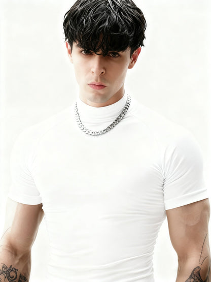 Men's Fitness Shirt | Fitted Short-Sleeve Shirt | Defined Silhouette | Modern Sports Look