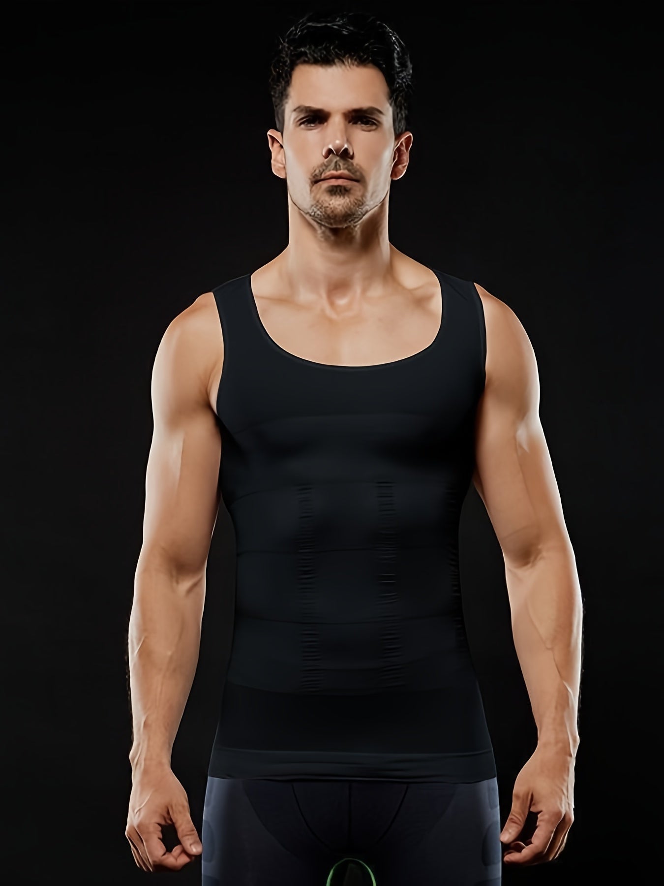 Débardeur de compression homme à coupe ajustée avec effet gainant | Body Shaper