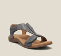Damen Sandalen mit Offener Spitze und Verstellbaren Riemen | Casual