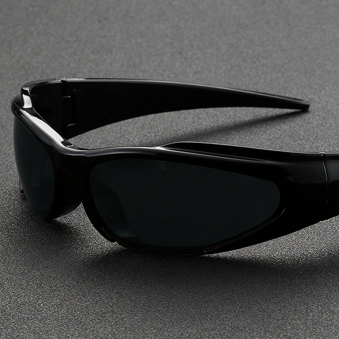 Men's Sunglasses | Slim Wraparound Fit | Sporty Frame Design | Casual Outdoor Look