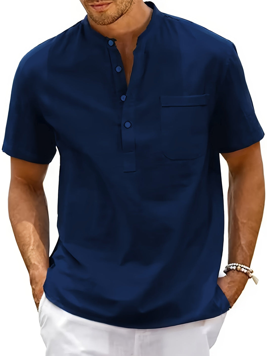 Grzegorz | Men's casual short-sleeve shirt