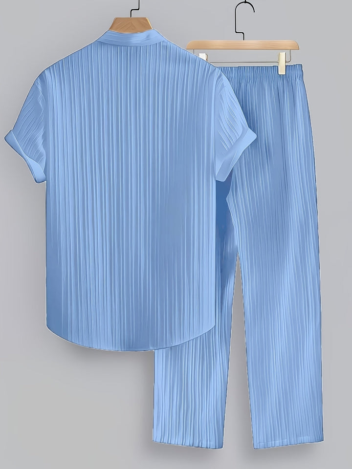 Sebastian | Men's Summer Set with Shirt and Pants