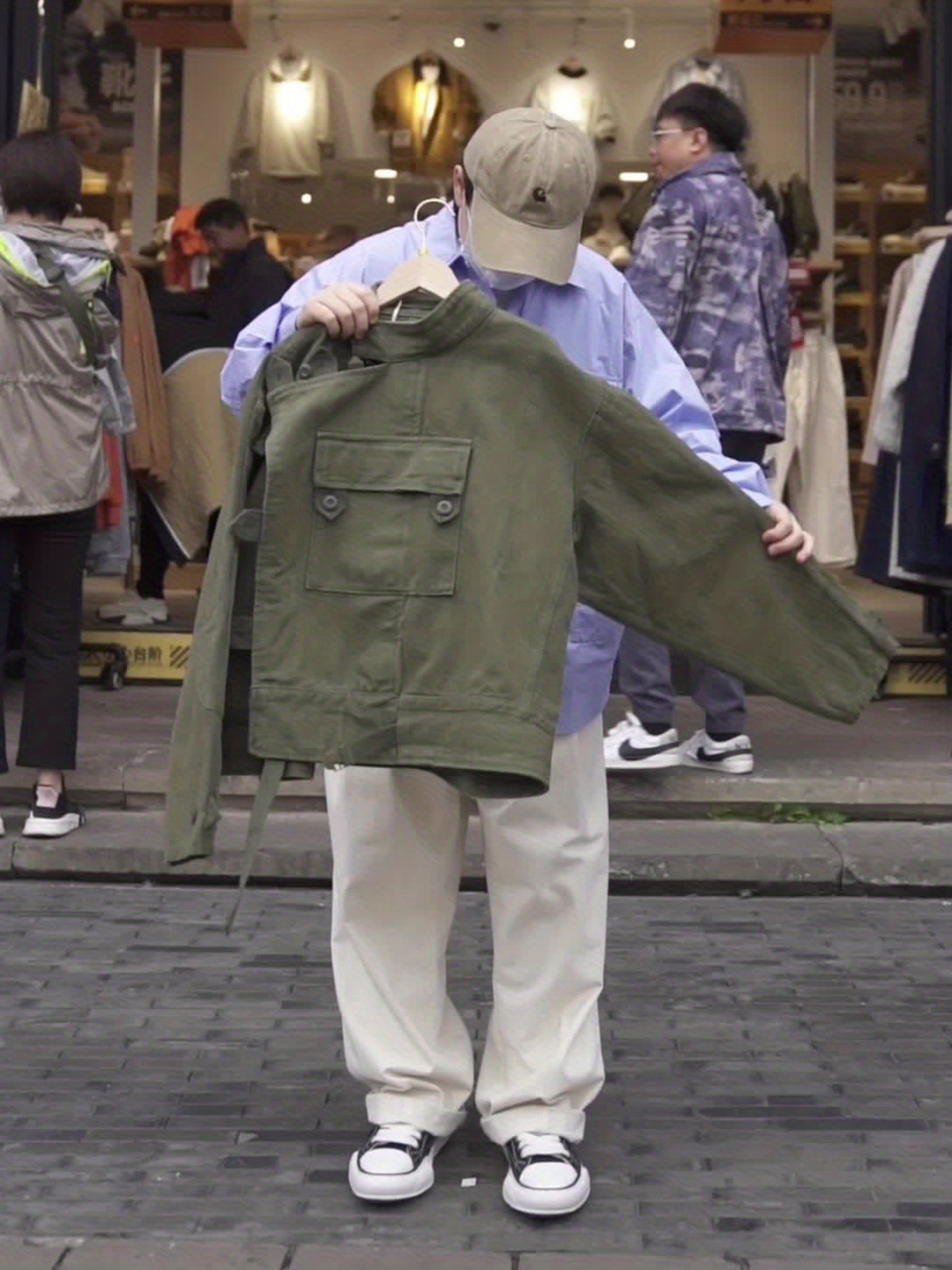 Giacca Utility da uomo | Cappotto corto ispirato al militare | Vestibilità strutturata | Stile casual classico