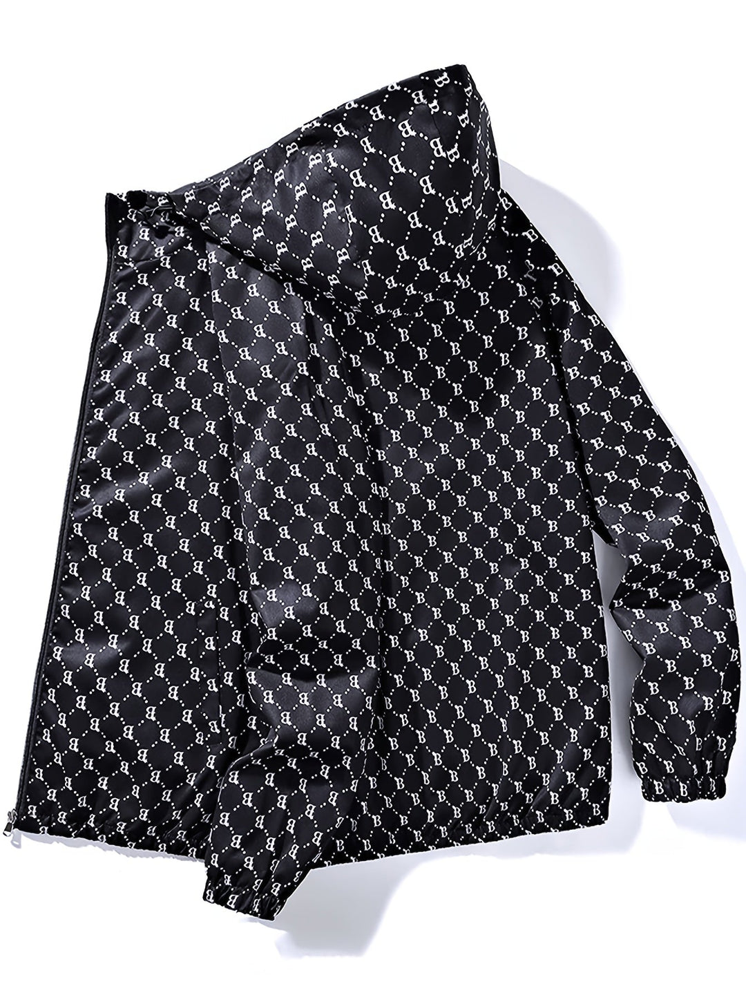 Herren Kapuzenjacke | Reguläre Passform | Leichte Jacke mit Reissverschluss | Freizeit & Outdoor