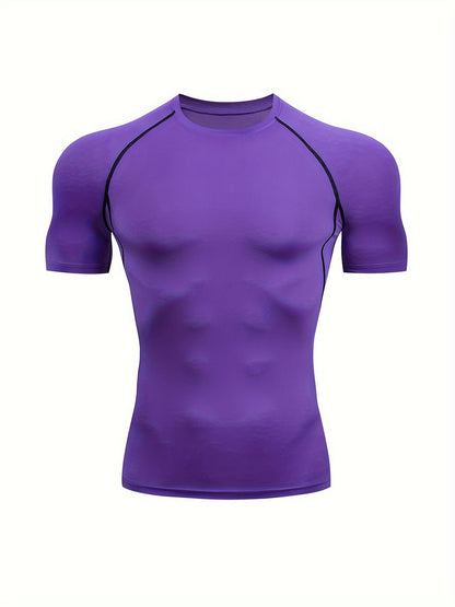 Men's Fitted Short Sleeve T-Shirt | Crew Neck
