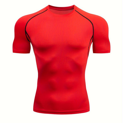 Men's Fitted Short Sleeve T-Shirt | Crew Neck