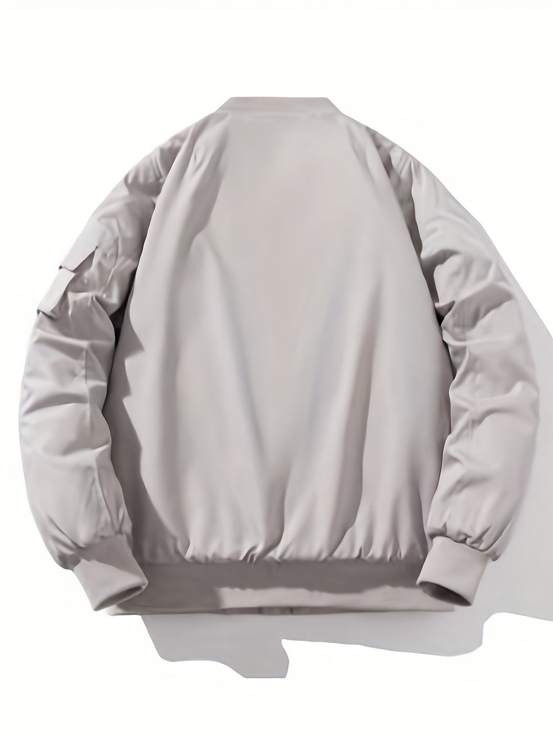Herren Bomberjacke mit Kapuze | Bequeme Passform mit Reissverschluss | Layered Hood Design | Streetwear Freizeitlook