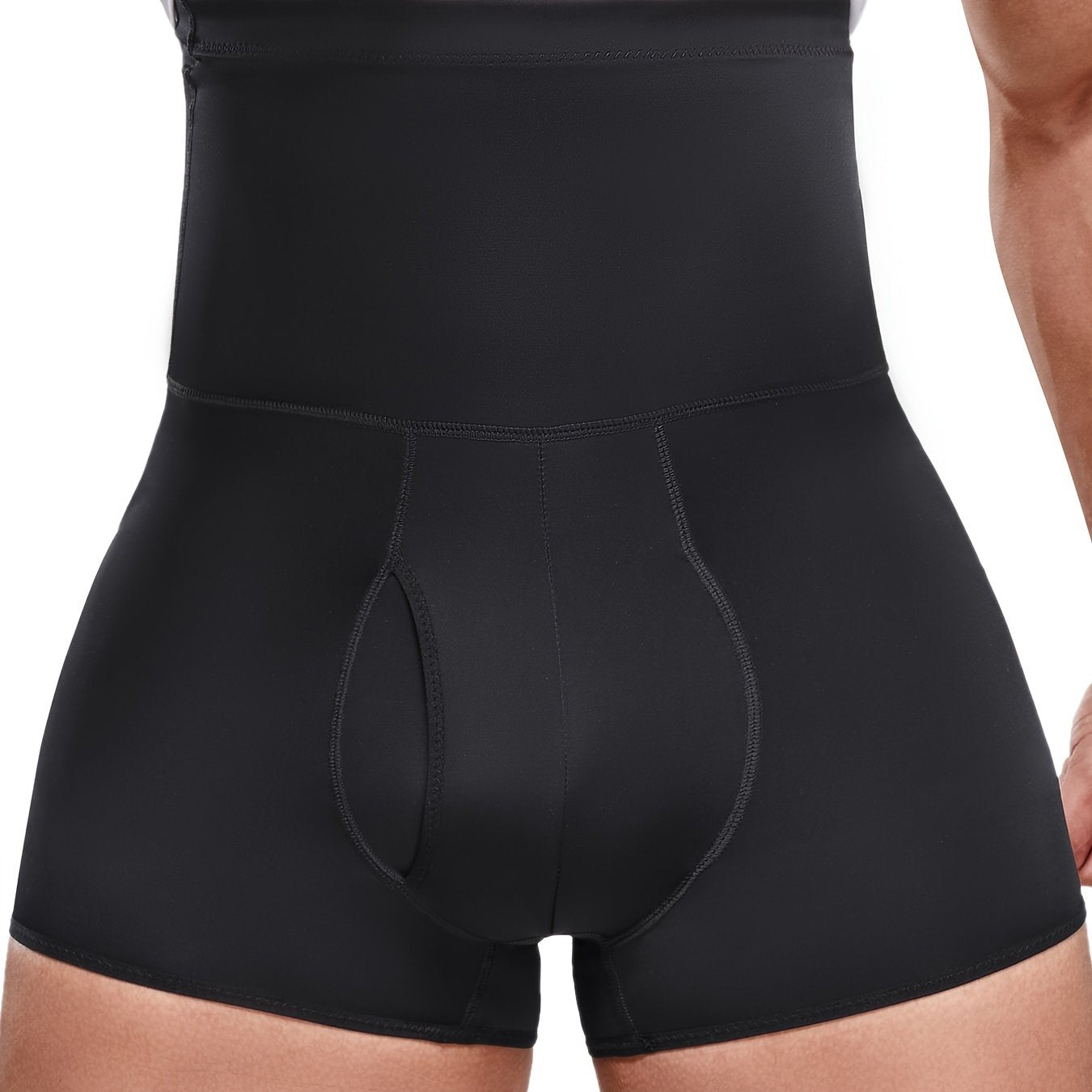 Błażej | Herren Formende Shorts mit hohem Bund