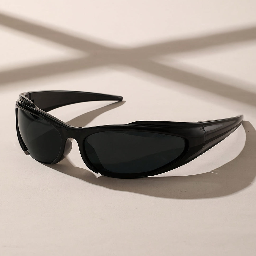 Men's Sunglasses | Slim Wraparound Fit | Sporty Frame Design | Casual Outdoor Look