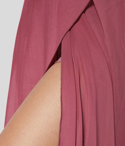 Gonna midi donna multistrato | Coprispalle trasparente