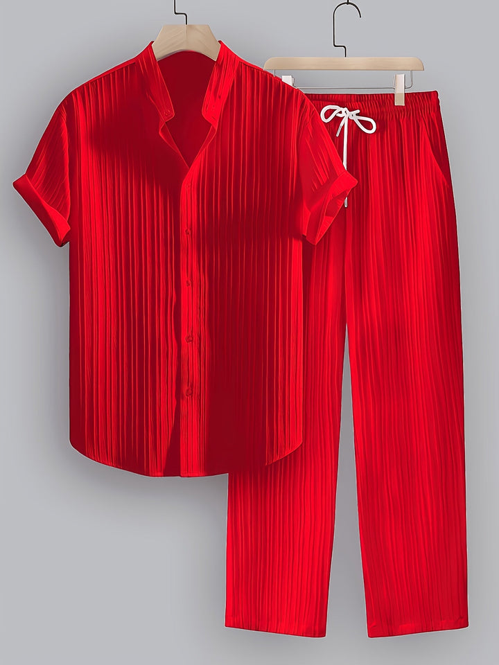 Sebastian | Men's Summer Set with Shirt and Pants