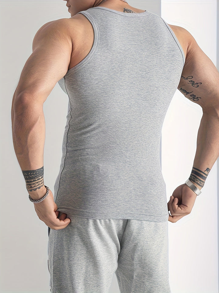 Norbert | Herren Tanktop mit Rippstruktur