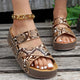 Motif serpent marron