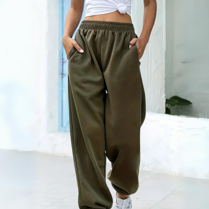 Baggy-Jogginghosen für Damen | Hohe Taille