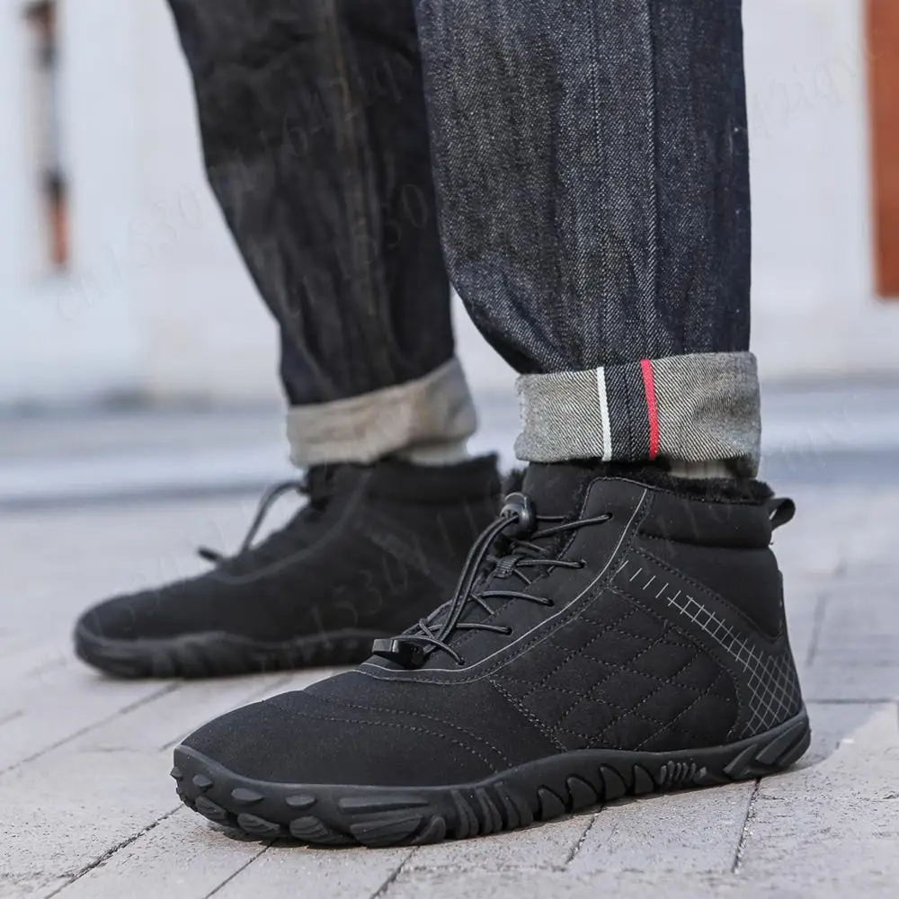 Barfußschuhe Winter | Herren Wasserdicht Für Outdoor-Aktivitäten