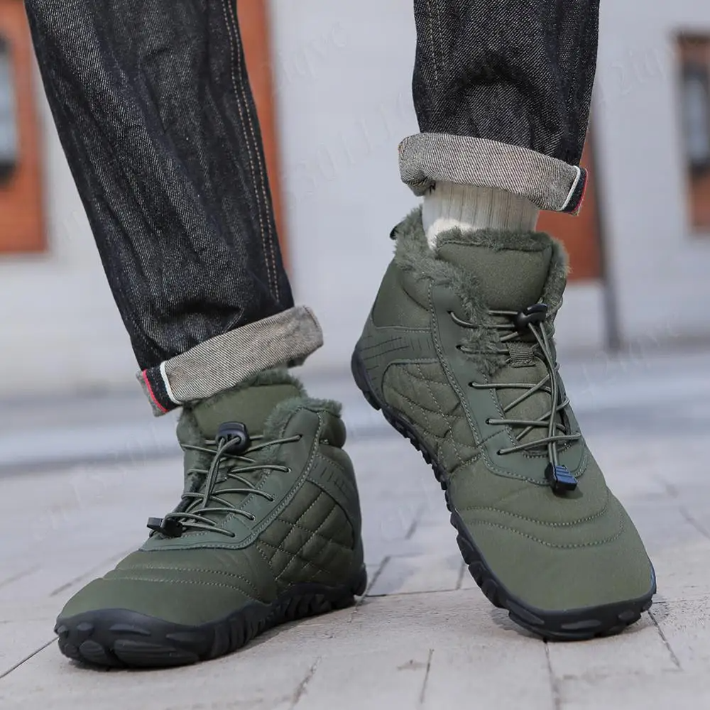 Barfußschuhe Winter | Herren Wasserdicht Für Outdoor-Aktivitäten