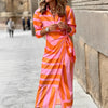 Dorota | Robe maxi colorée pour femme