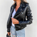 Bikerjacke Damen | Freizeitjacke Für Alltag Und Besondere Anlässe