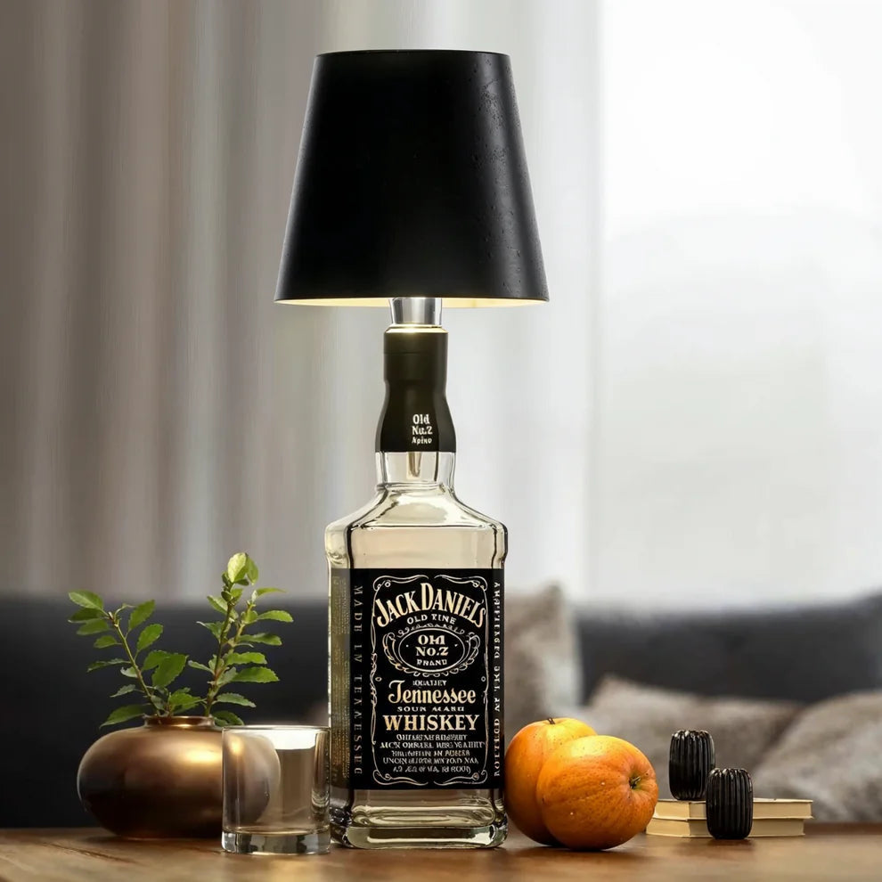BottleGlow™ Kabellose Weinflaschenbeleuchtung | USB-C & Touch-Dimmer 0